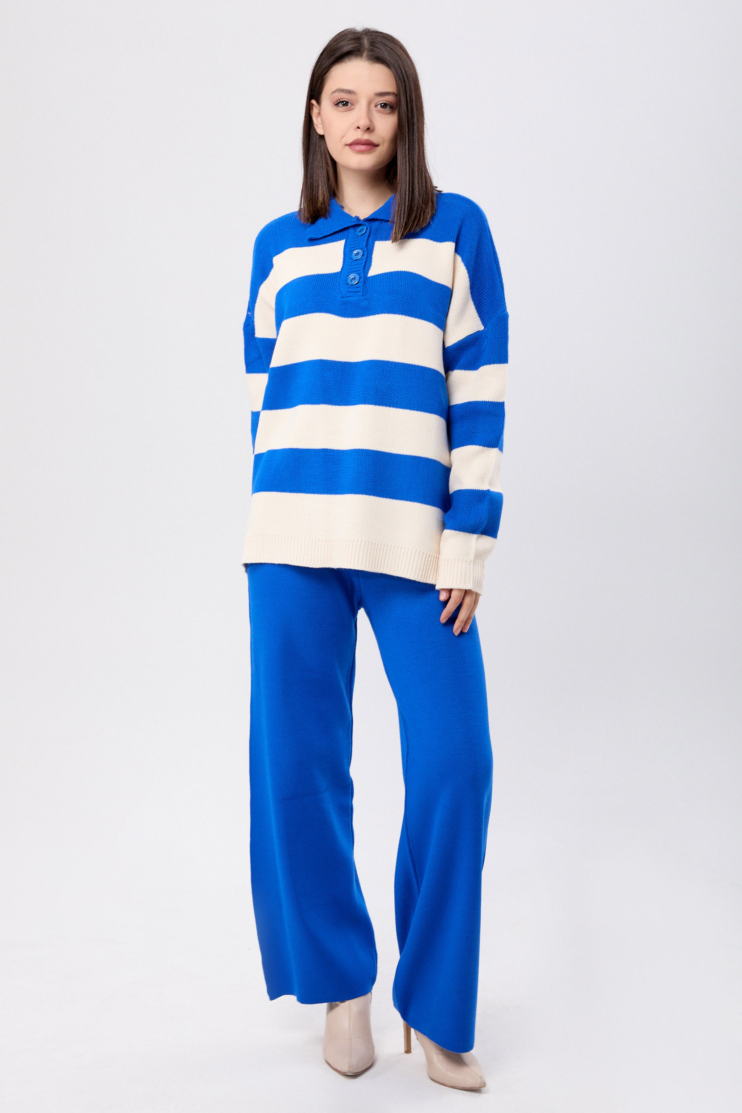 23895-SAKS Triko Tunik Pantolon