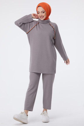 23697-GRI Tunik Pantolon